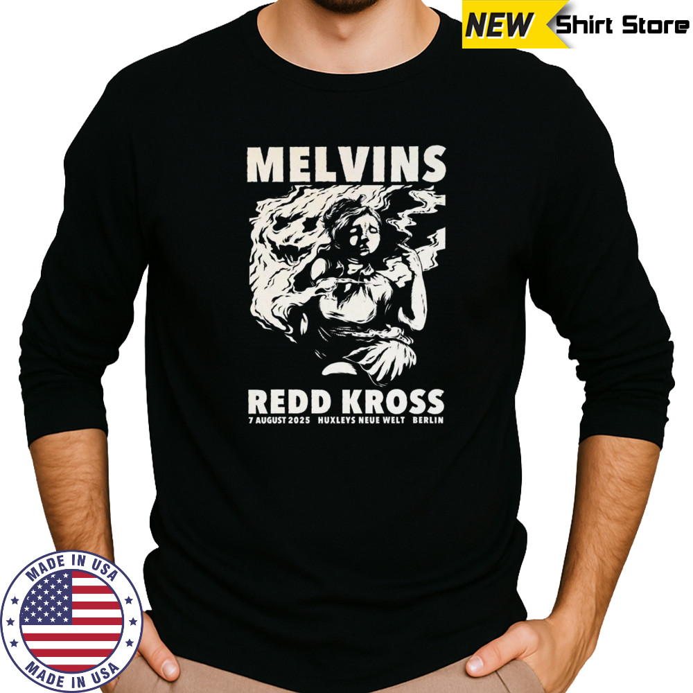 Melvins August 7 2025 Hũleys Neue Welt Berlin Tour Shirt Long Sleeved