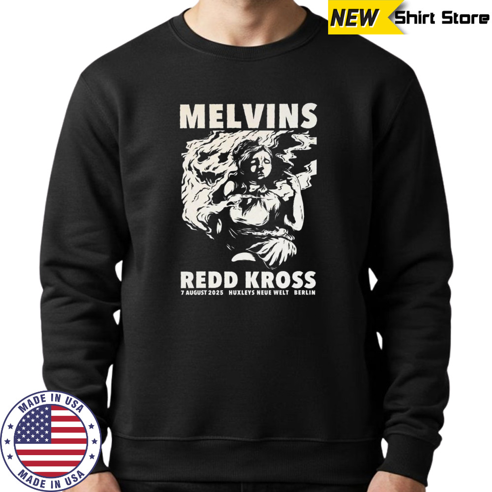 Melvins August 7 2025 Hũleys Neue Welt Berlin Tour Shirt Sweatshirt
