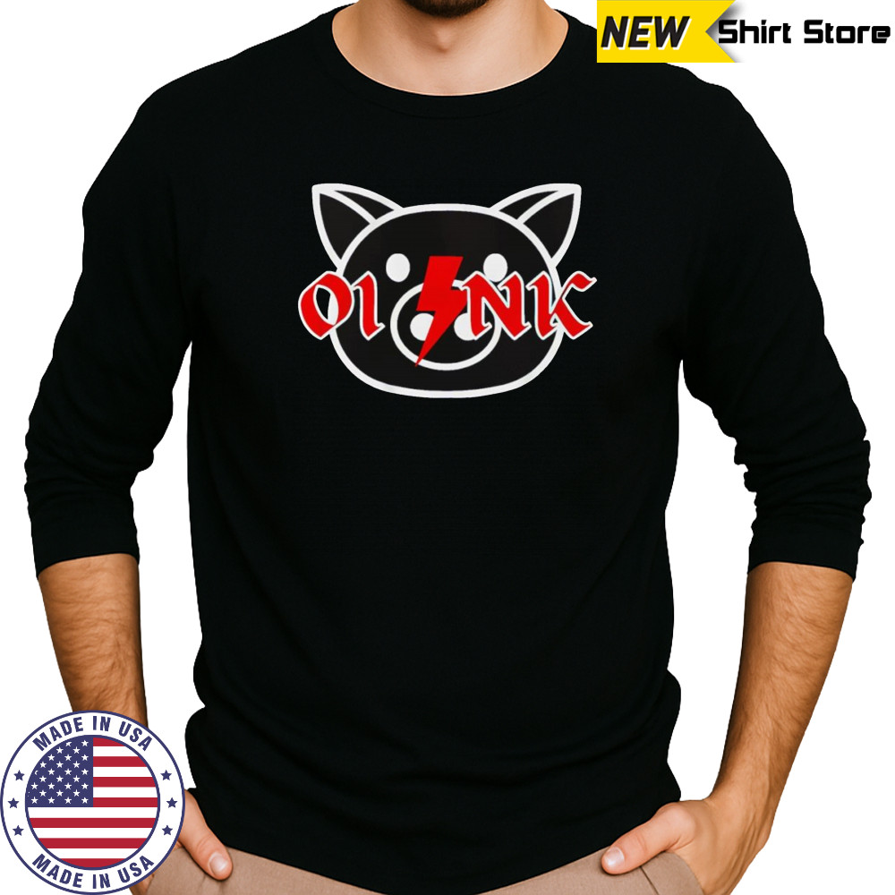 Oink Garrett Stubbs Pig shirt Long Sleeved