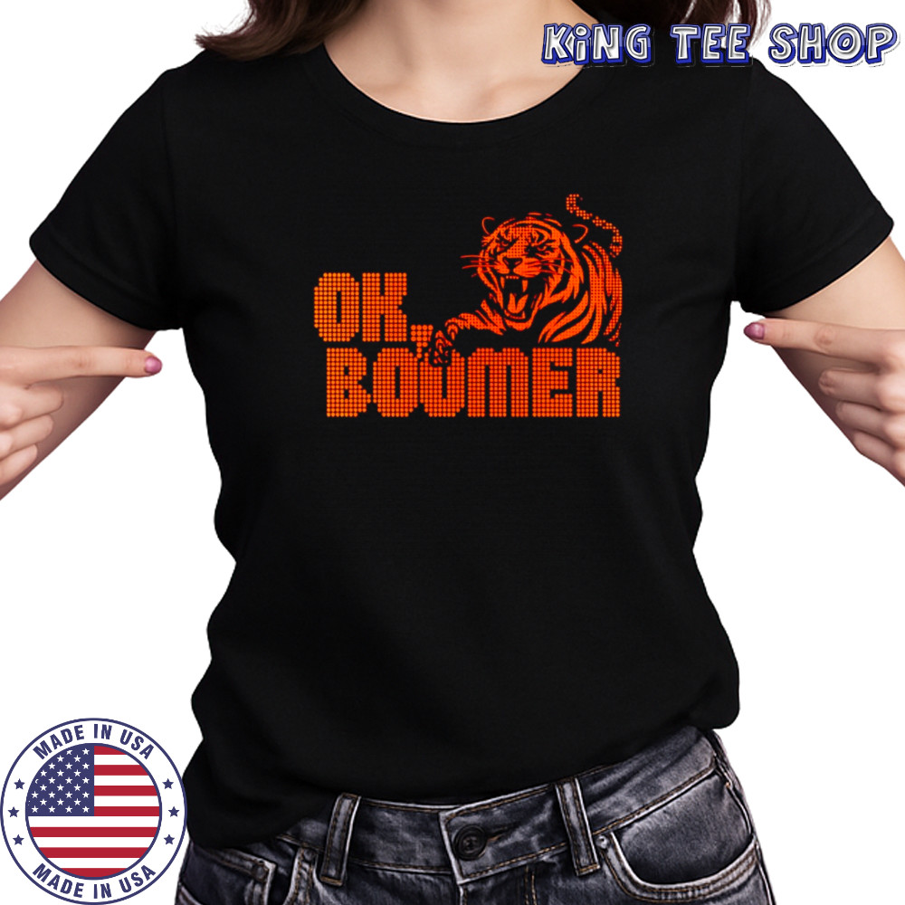 OK boomer Cincinnati tiger shirt Women's T-shirt