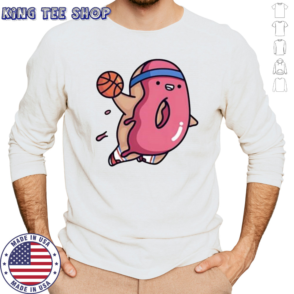 Pink Dunkin Donut Baseball shirt Long Sleeved