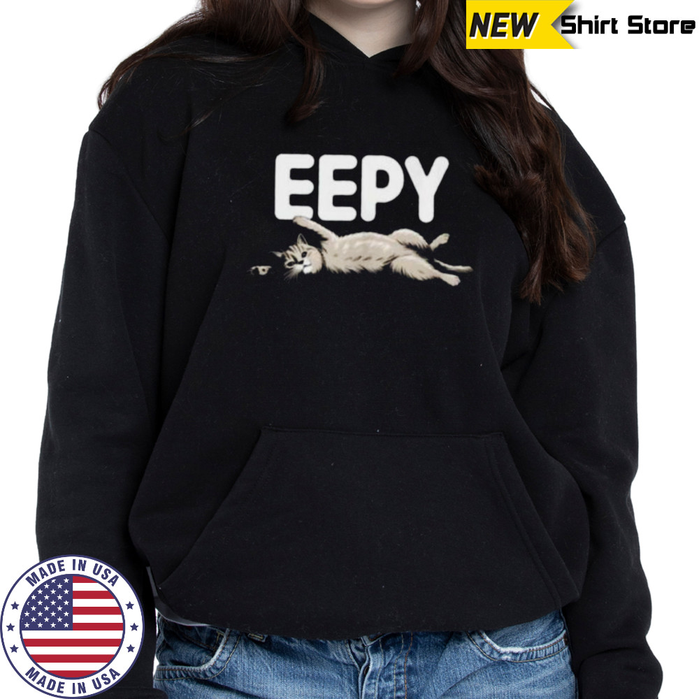 Sleepy Cat EEPY Kitten Funny Animal Lover Shirt Hoodie