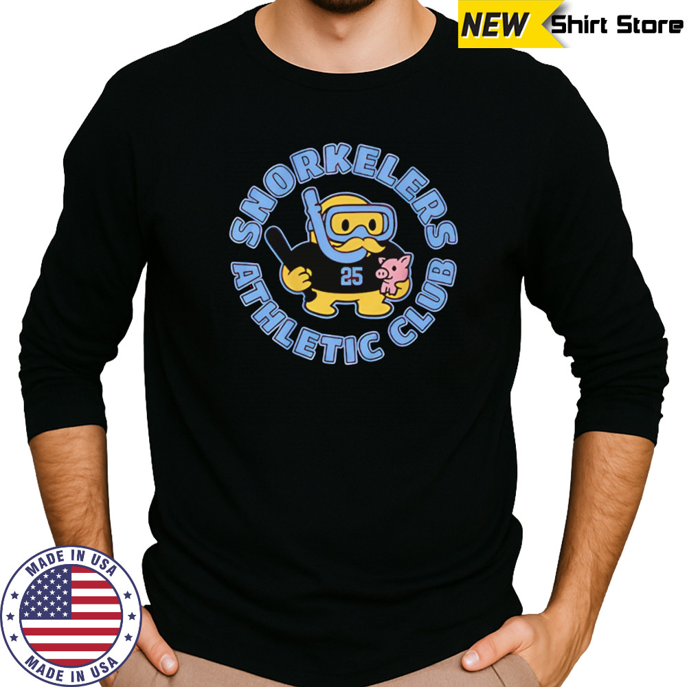 Snorkelers Athletic Club Garrett Stubbs shirt Long Sleeved