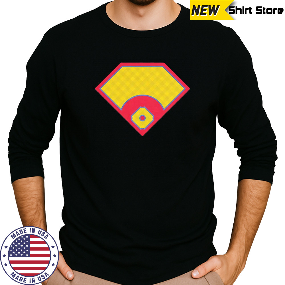 Super game baseball shirt Long Sleeved