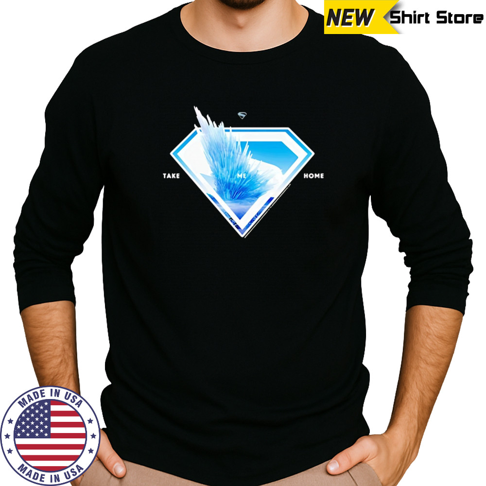 Superman logo svalbard take me home 2025 shirt Long Sleeved