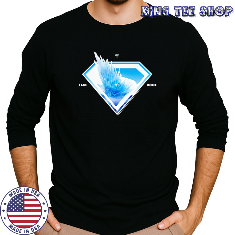 Superman logo svalbard take me home 2025 shirt Long Sleeved