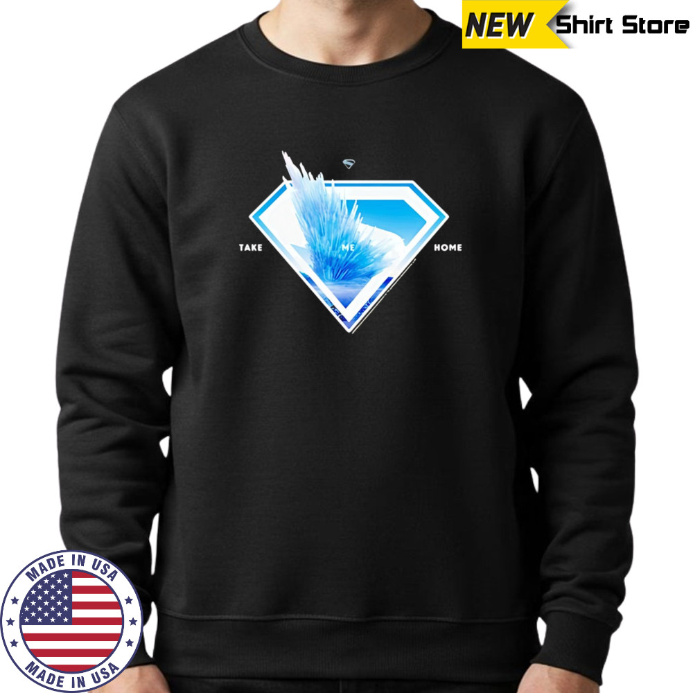 Superman logo svalbard take me home 2025 shirt Sweatshirt