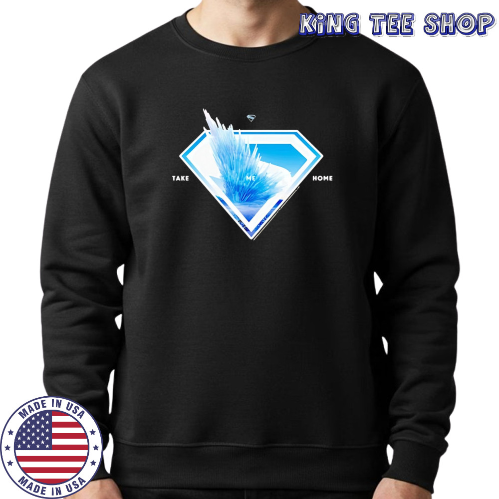 Superman logo svalbard take me home 2025 shirt Sweatshirt