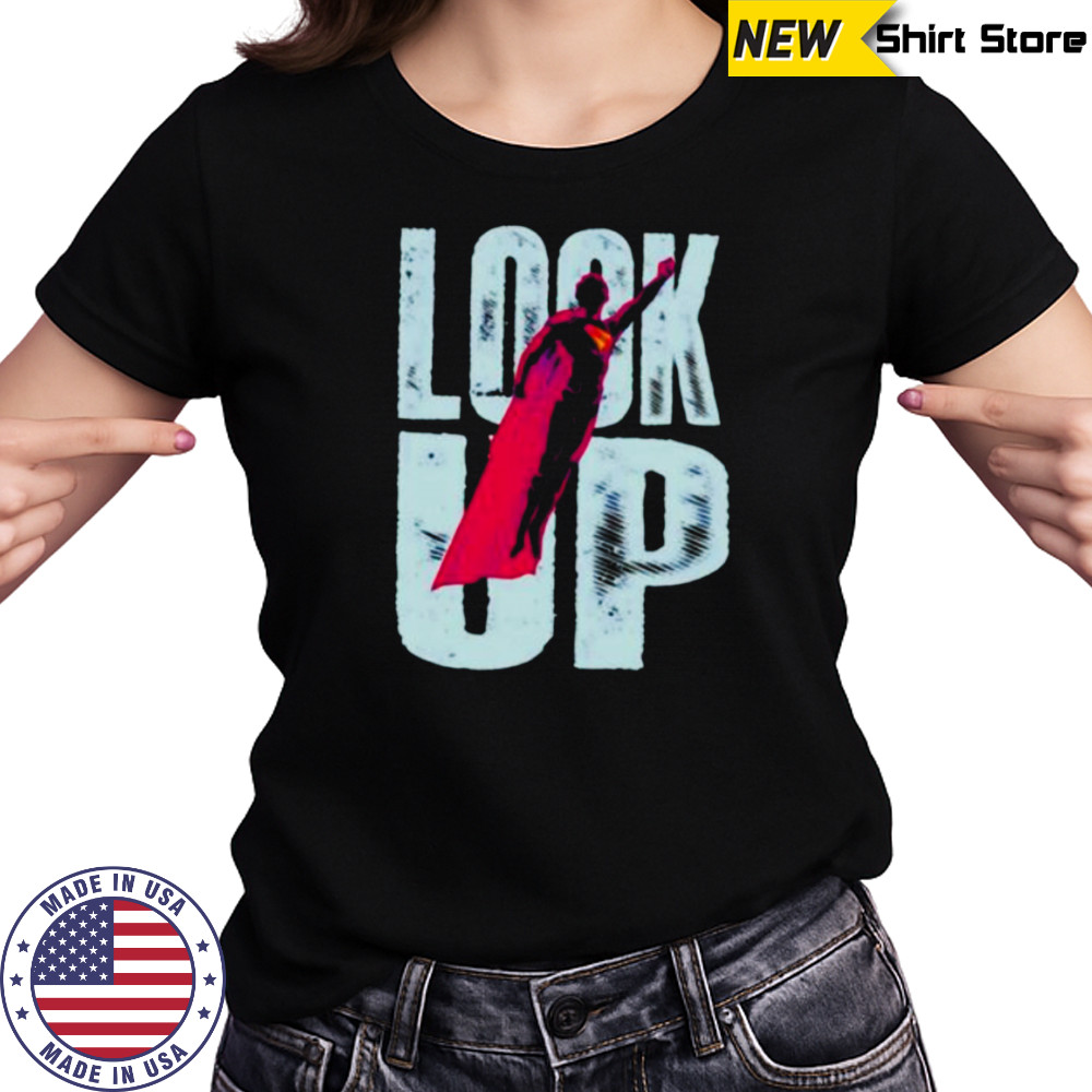 Superman look up shirt Women's T-shirt