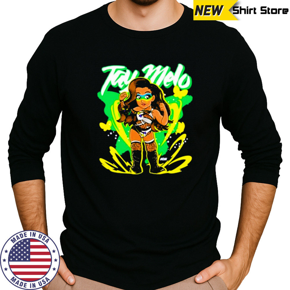 Tay Melo FIGHT! Kids T-Shirt Long Sleeved