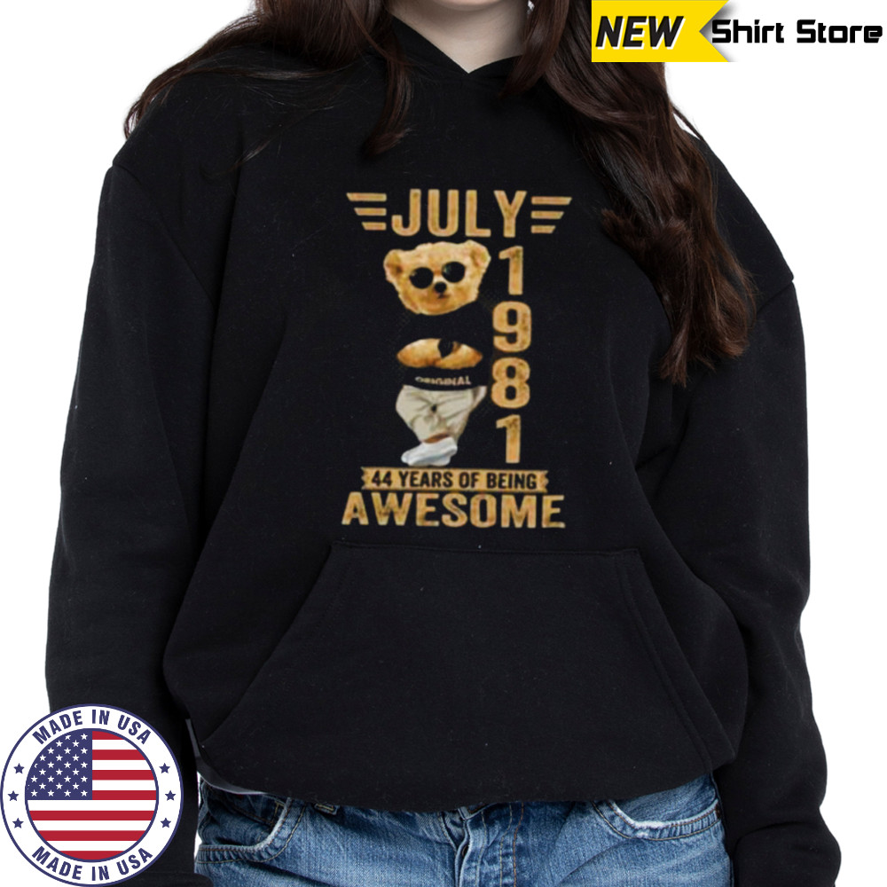 Teddy Bear Pullover Shirt Hoodie