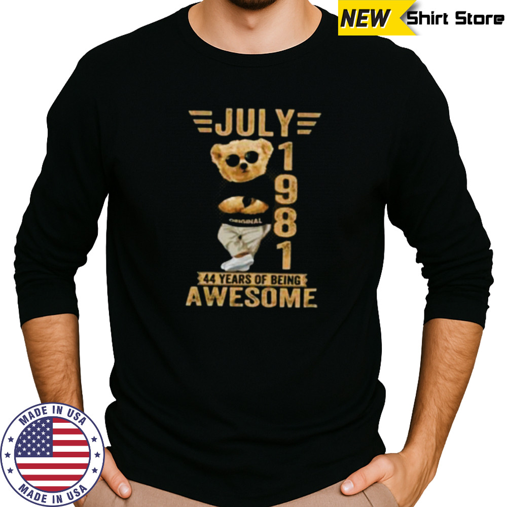 Teddy Bear Pullover Shirt Long Sleeved