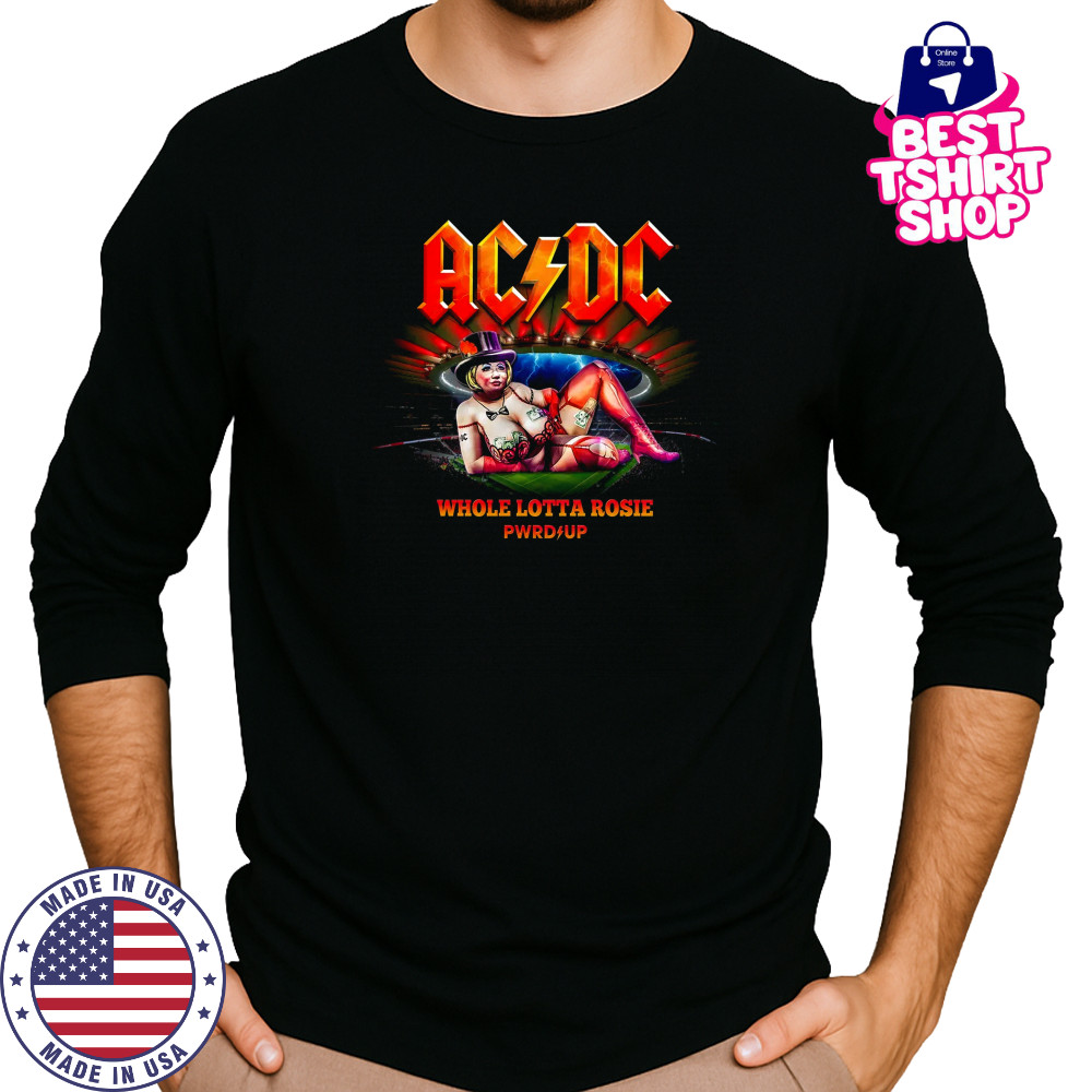 ACDC Madrid PWR UP Tour T-Shirt Long Sleeved