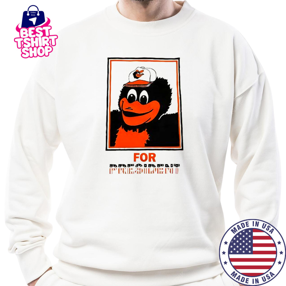 Dan Deacon Orioles National For President T-Shirt Sweatshirt