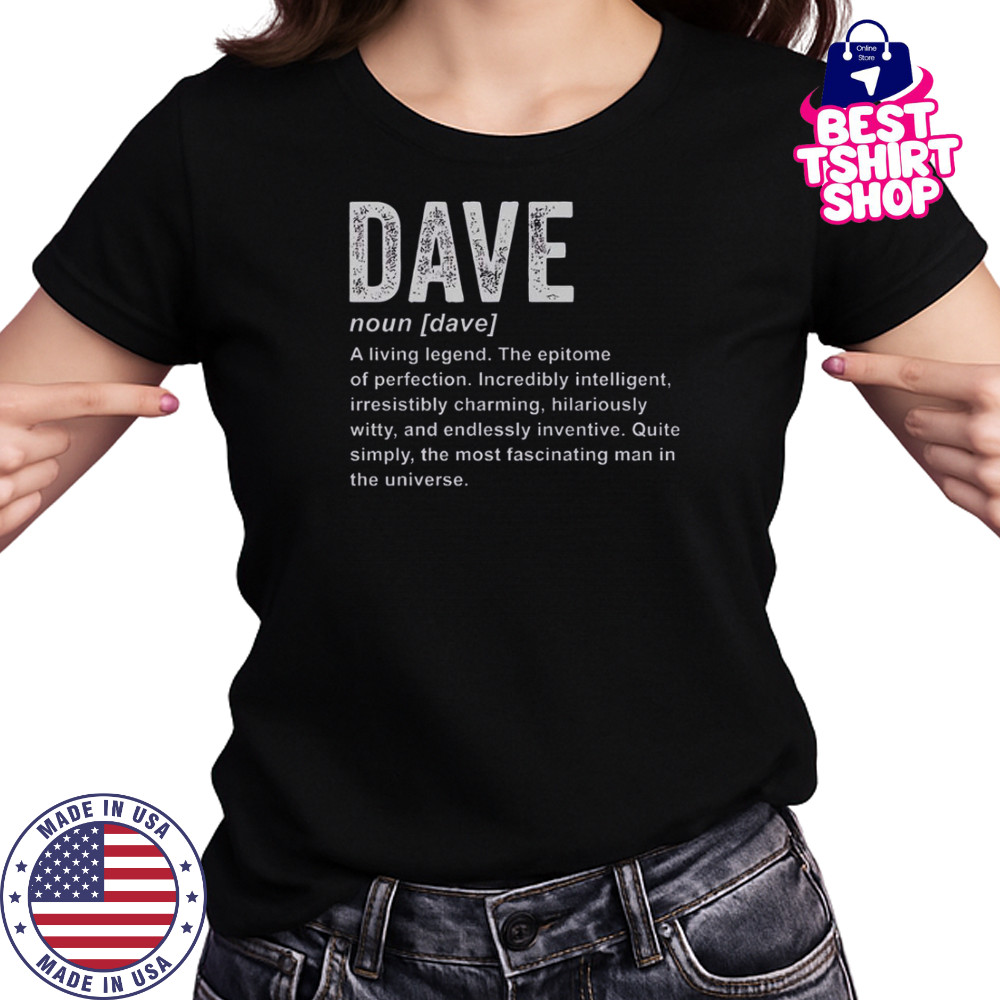 Dave Definition Funny Dave T-Shirt Women's T-shirt