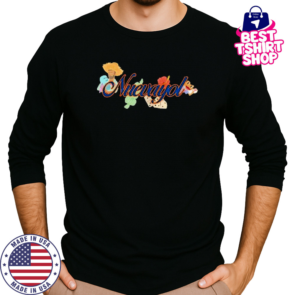 Dtmf Merch Nuevayol Black T-Shirt Long Sleeved