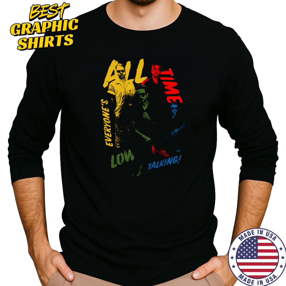 Everyone’s Talking Photo T-Shirt Long Sleeved