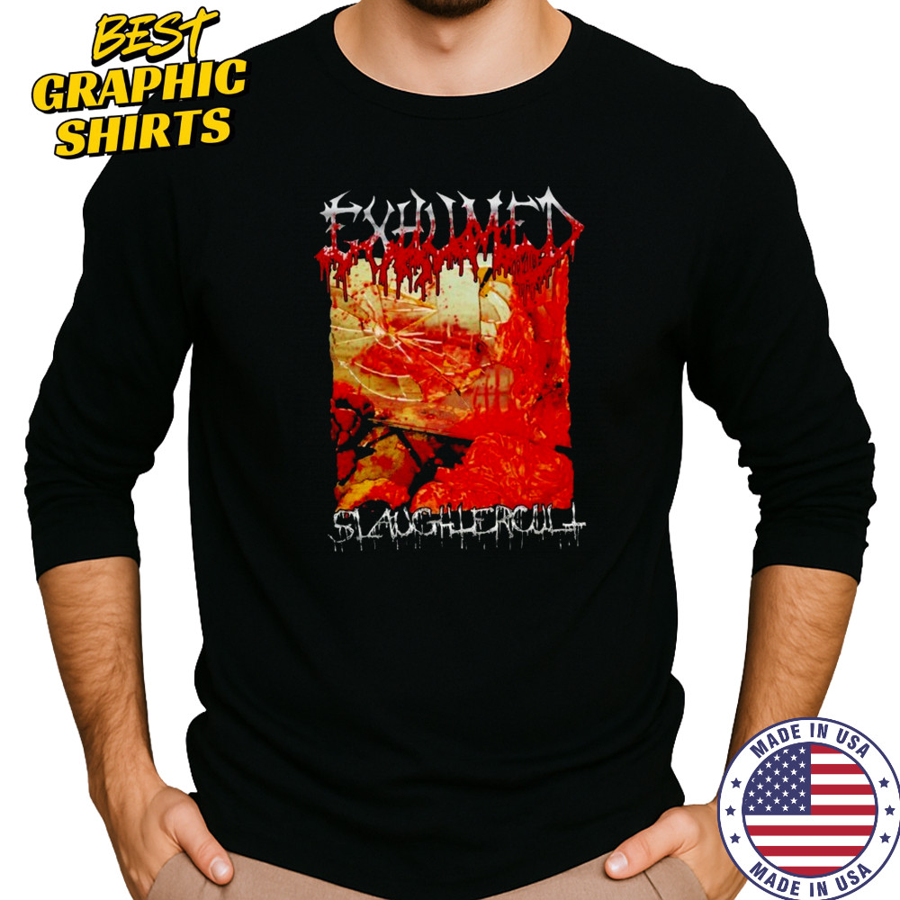Exhumed Slaughtercult T-shirt Long Sleeved