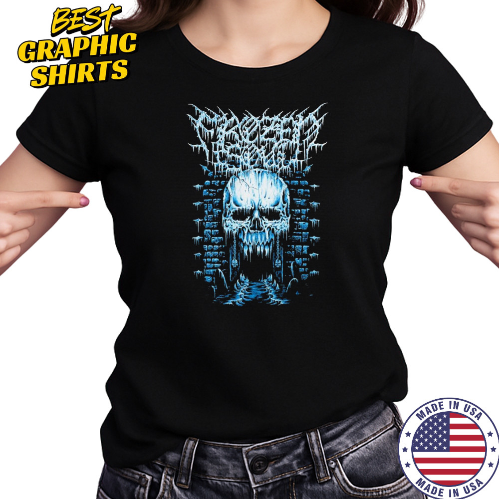 Frozen Soul Doom Frost Skull T-shirt Women's T-shirt