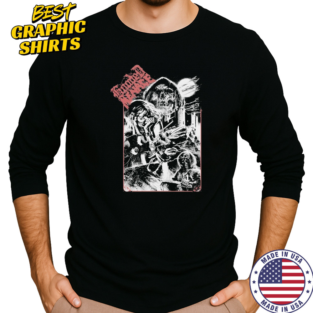 Hooded Menace Dedicated T-shirt Long Sleeved