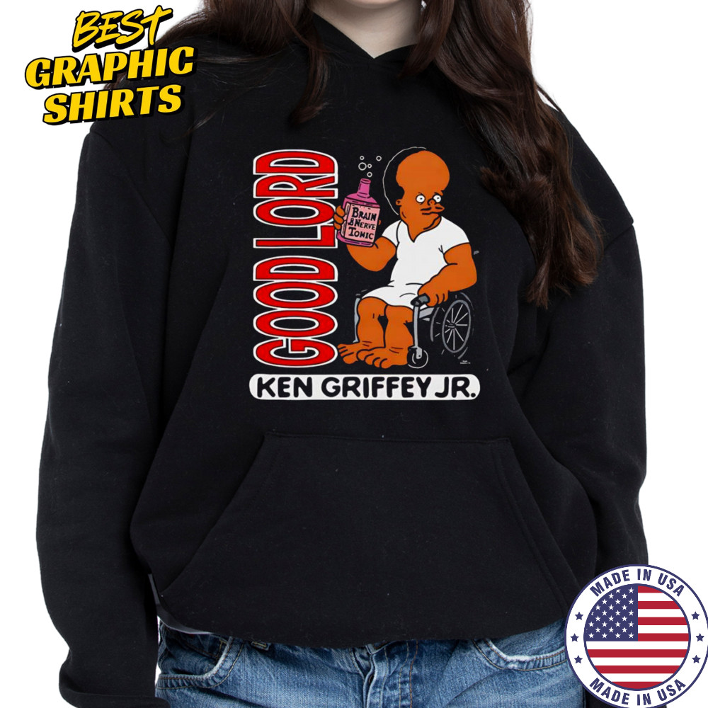 Ken Griffey Jr Good Lord cartoon shirt Hoodie