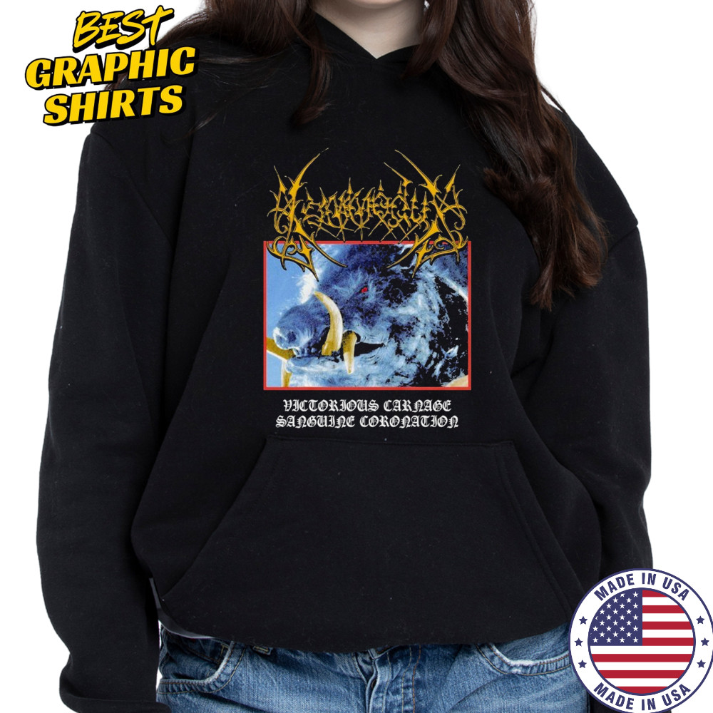 Kommodus Victorious Carriage Sanghane Cororajajor Razorback T-shirt Hoodie