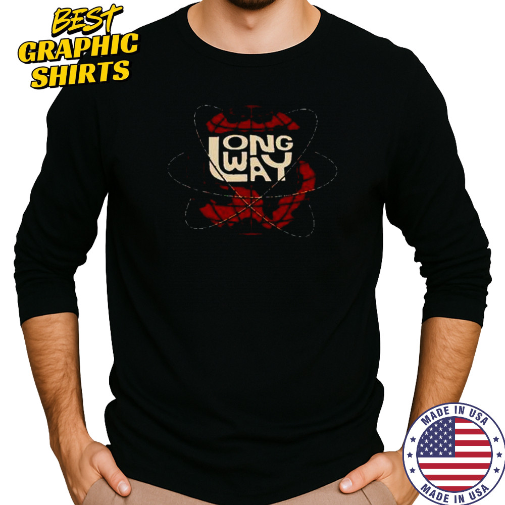 Long Way Globe T-Shirt Long Sleeved
