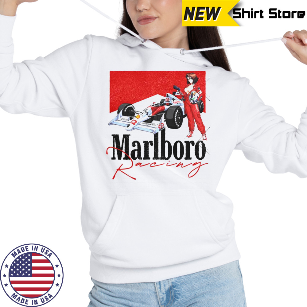 Marlboro Racing F1 MRLB-02 Racing Anime T-Shirt Hoodie