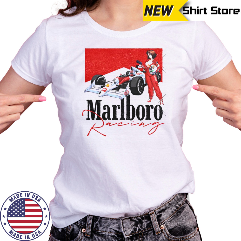 Marlboro Racing F1 MRLB-02 Racing Anime T-Shirt Women's T-shirt