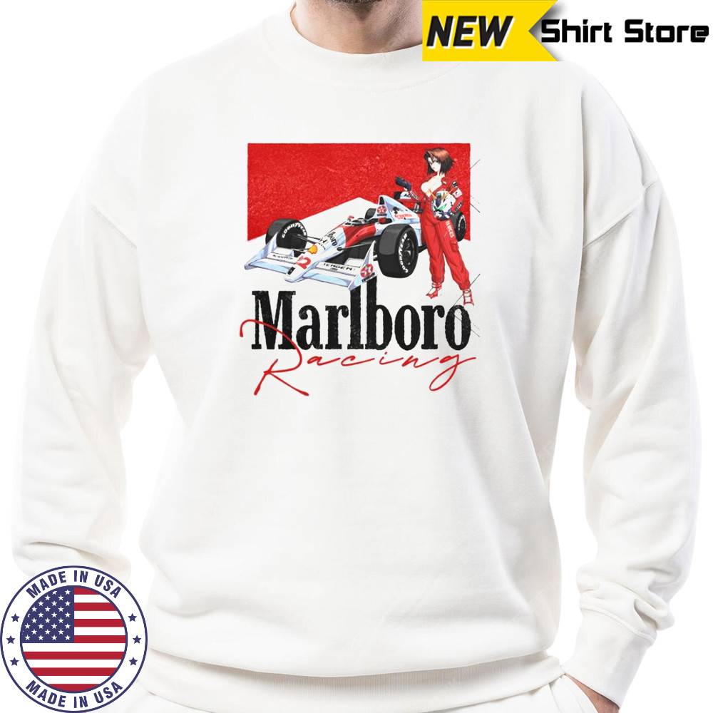Marlboro Racing F1 MRLB-02 Racing Anime T-Shirt Sweatshirt
