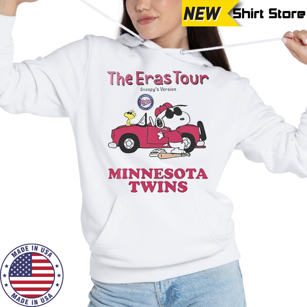 Minnesota Twins The Eras Tour Snoopy T-Shirt Hoodie
