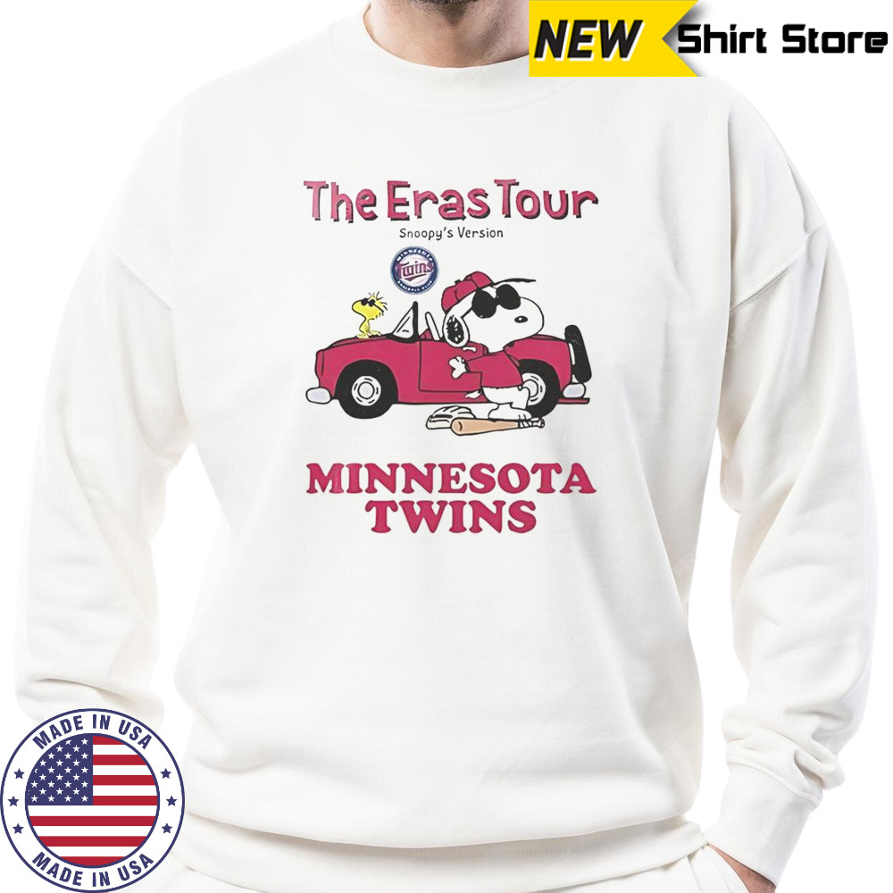 Minnesota Twins The Eras Tour Snoopy T-Shirt Sweatshirt