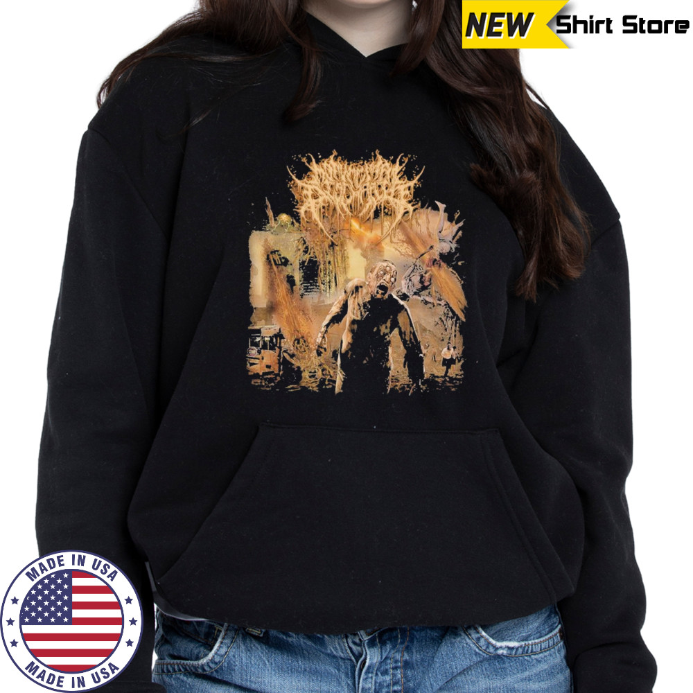 Monumental Discharge Cesspit Earth T-shirt Hoodie