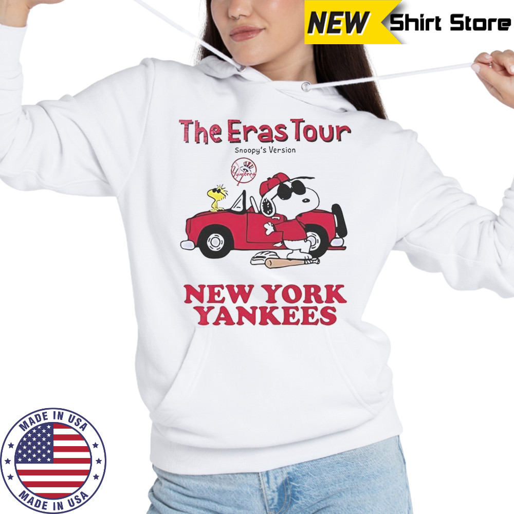 New York Yankees The Eras Tour Snoopy T-Shirt Hoodie