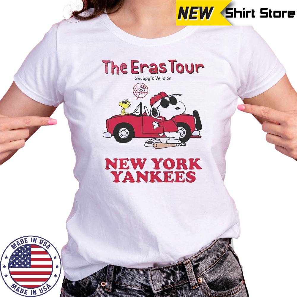 New York Yankees The Eras Tour Snoopy T-Shirt Women's T-shirt