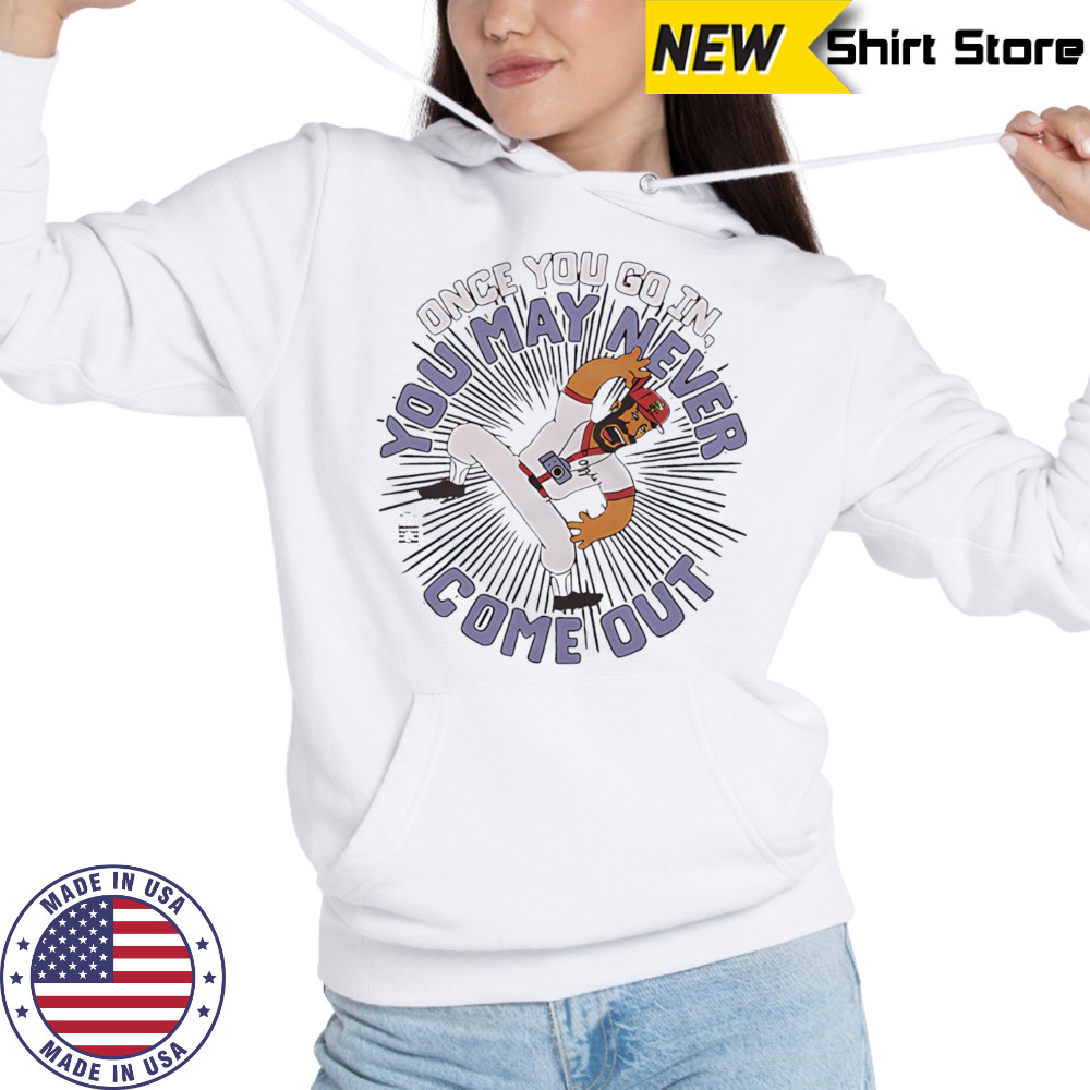 Ozzie Smith You May Never Come Out cartoon shirt Hoodie