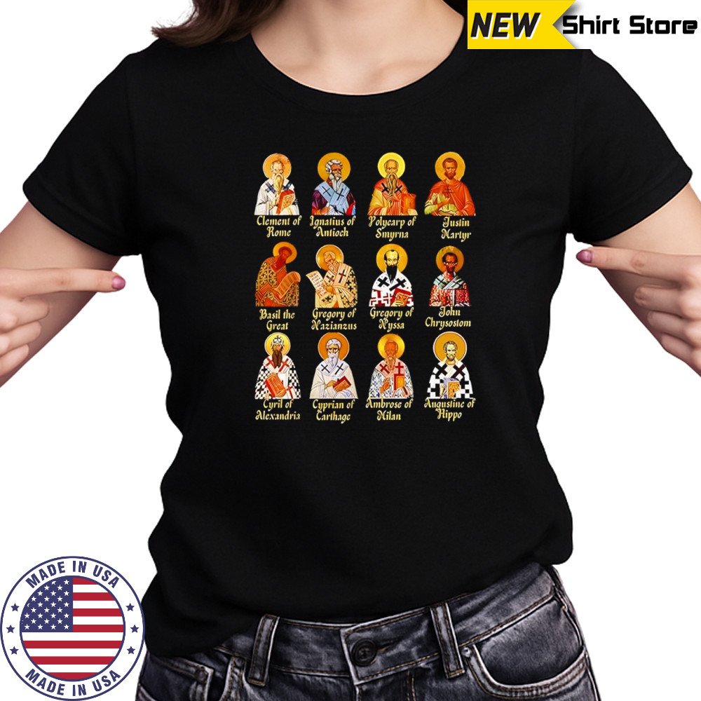 Patristic Church Fathers Augustine Ambrose Ignatius T-Shirt Women's T-shirt