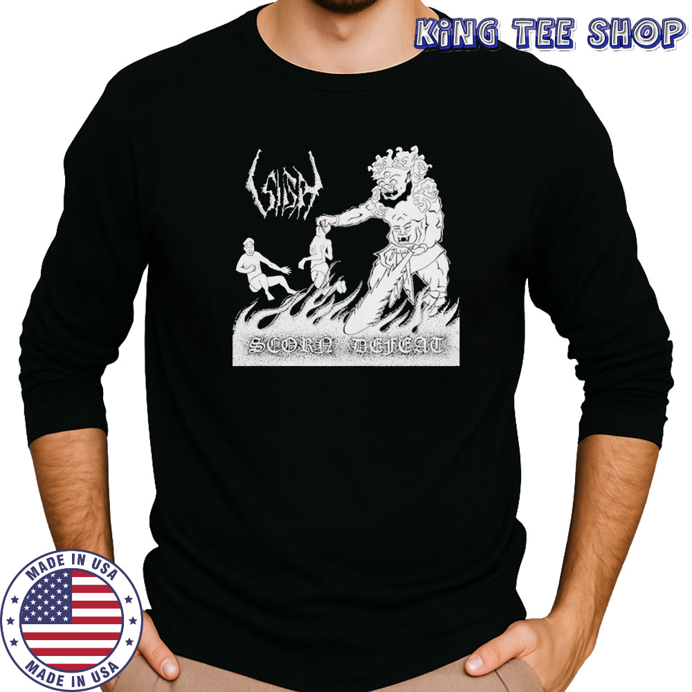 Sigh Scorn Defeat T-shirt Long Sleeved