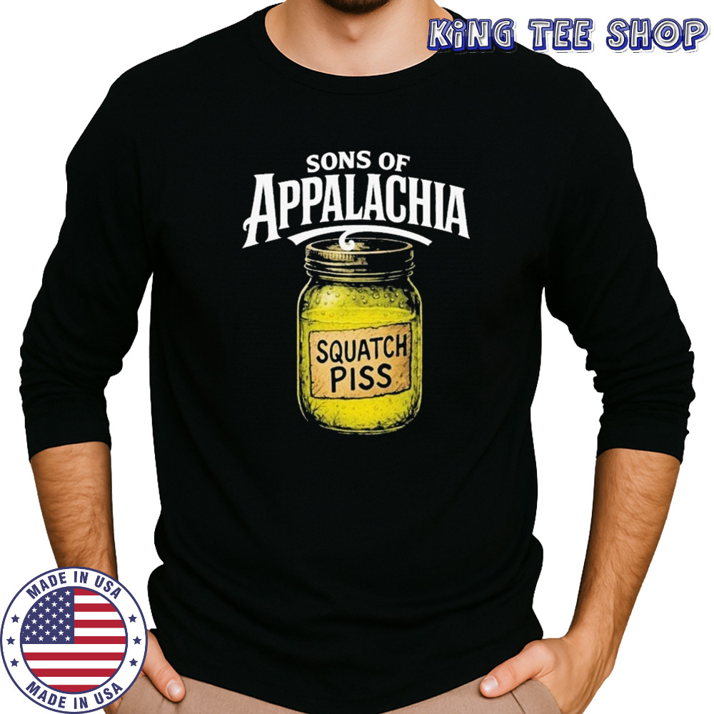 Sons Of Appalachia Sasquatch Piss Shirt Long Sleeved