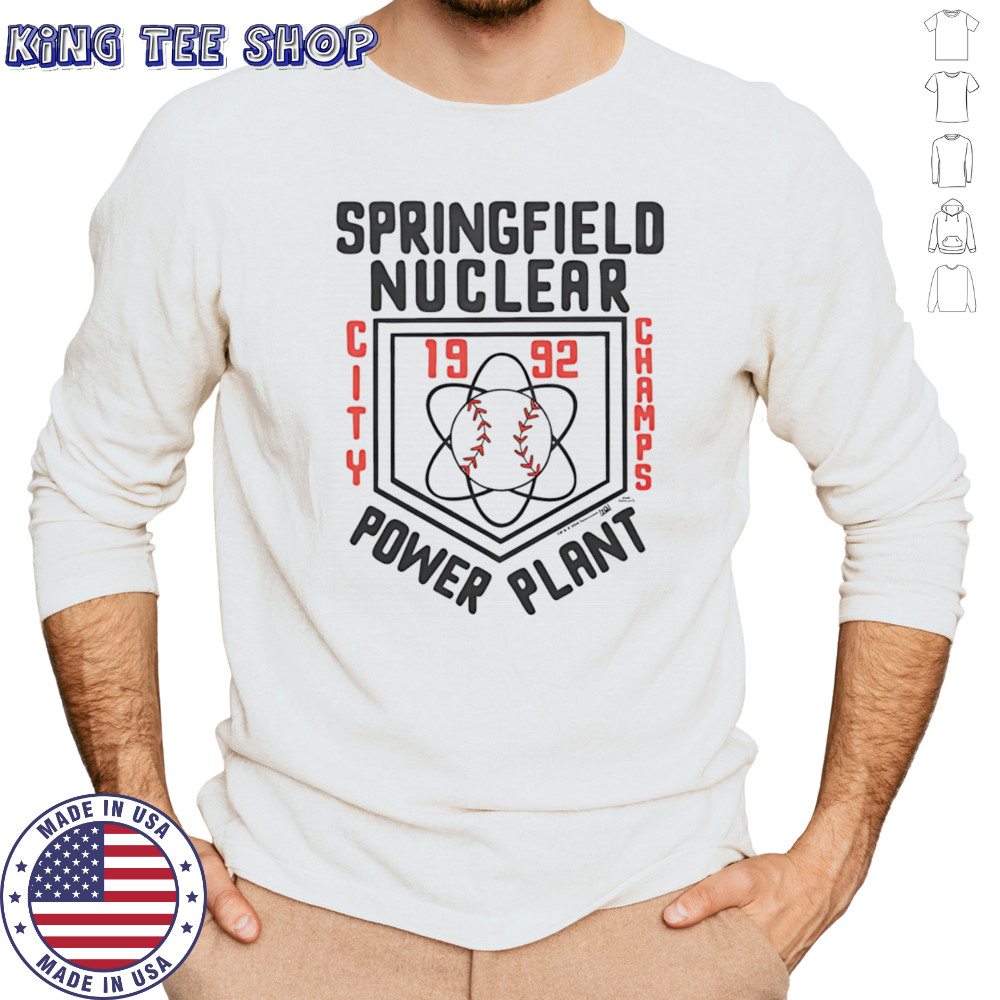 Springfield Nuclear Power Plant City Champs shirt Long Sleeved