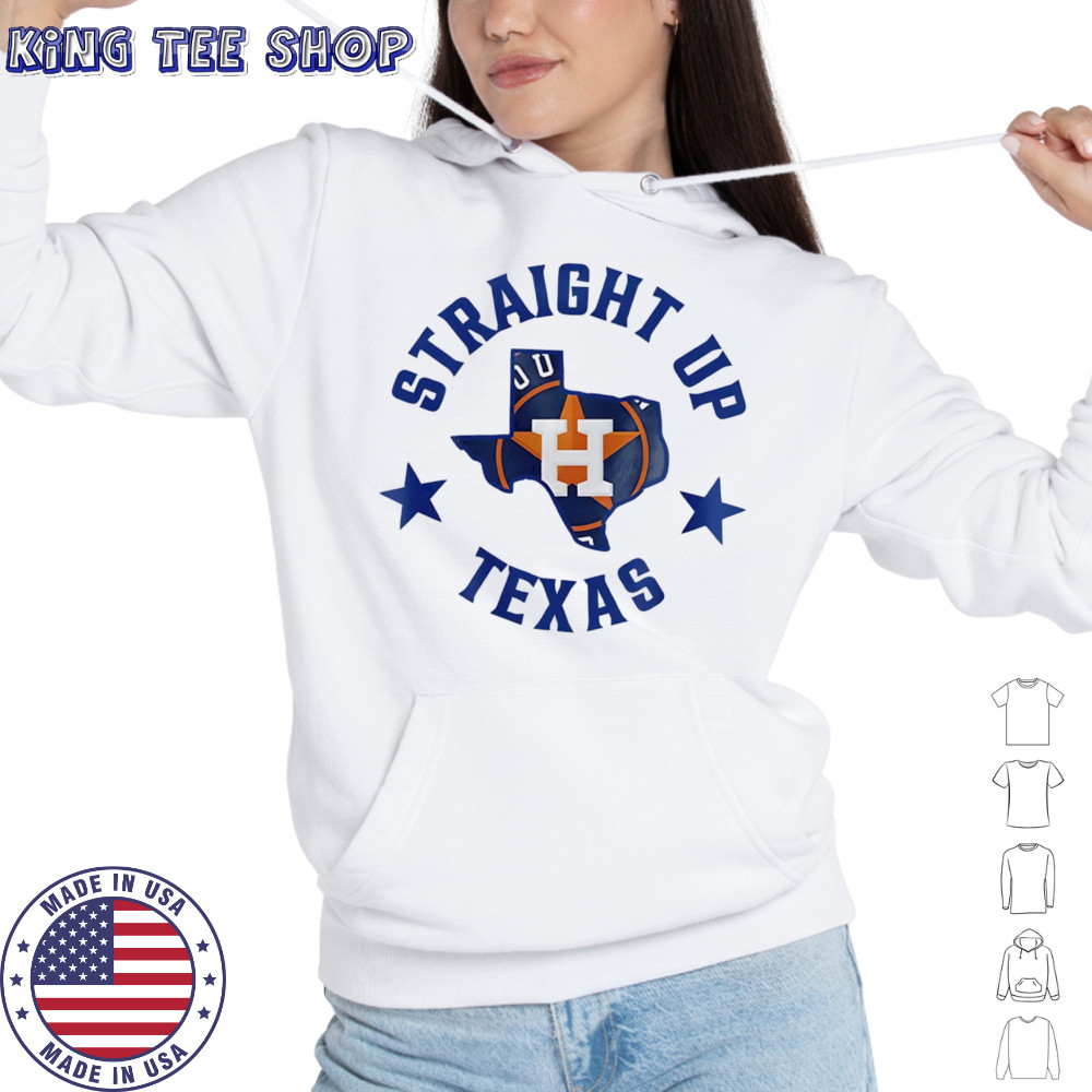 Straight up Texas Houston Astros logo shirt Hoodie