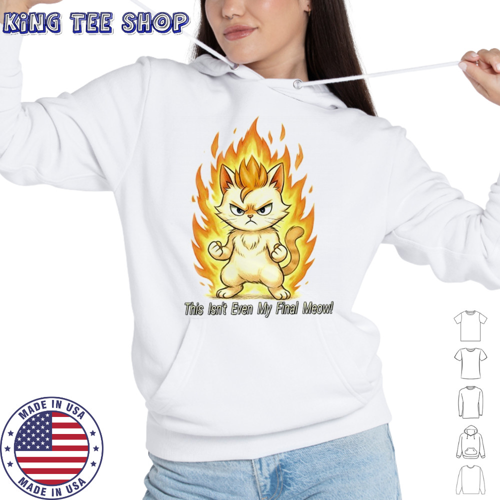 Super Saiyan cat this isn’t even my final meow shirt Hoodie