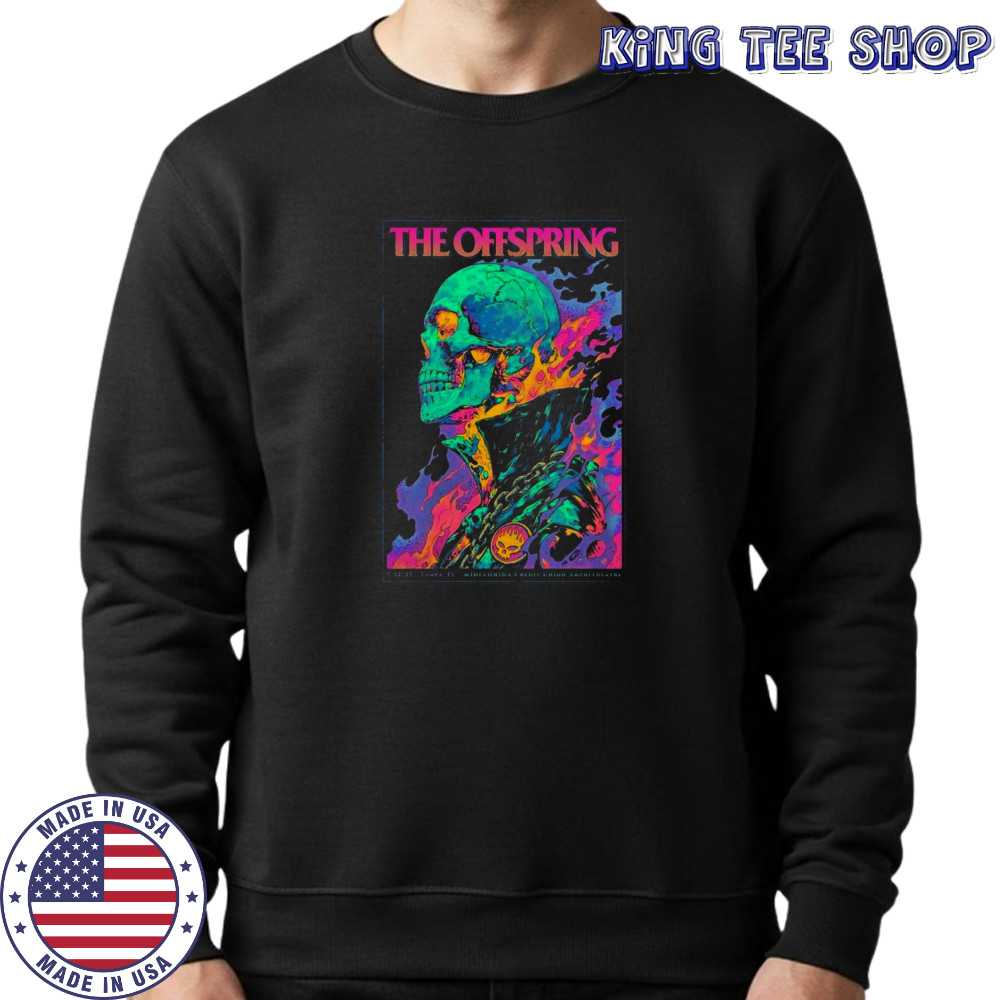 The Offspring July 12 2025 In Tampa FL Shirt Sweatshirt