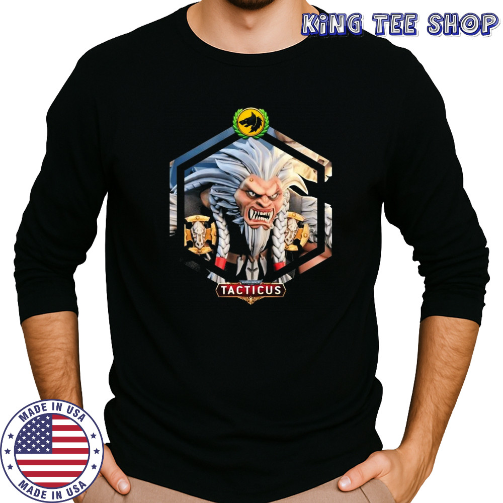 Warhammer 40,000 Tacticus Space Wolves Shirt Long Sleeved