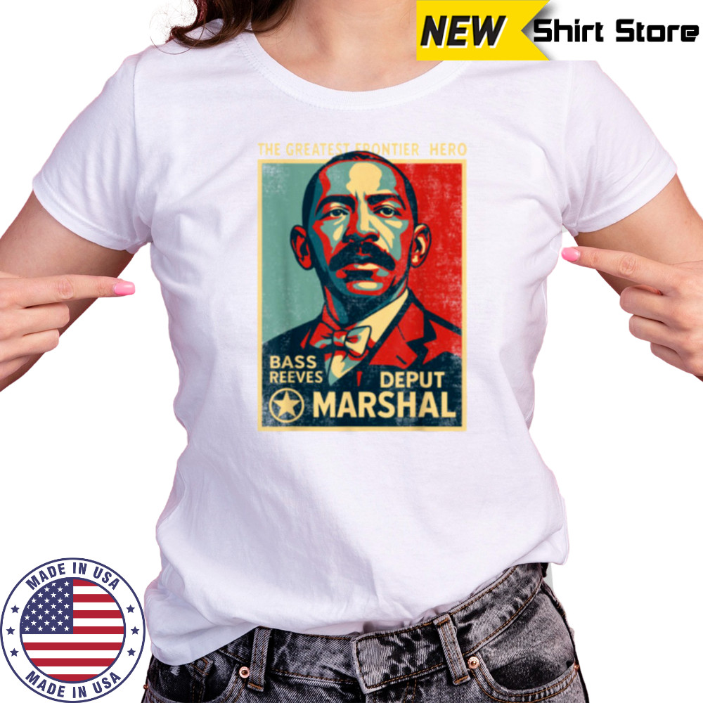 Bass Reeves First Black US Marshal Black History Bass Reeves T Shirt Women's T-shirt