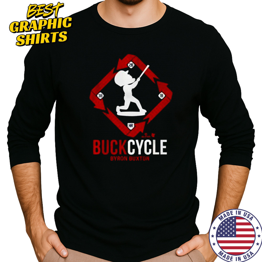 Byron Buxton BuckCycle T-Shirt Long Sleeved