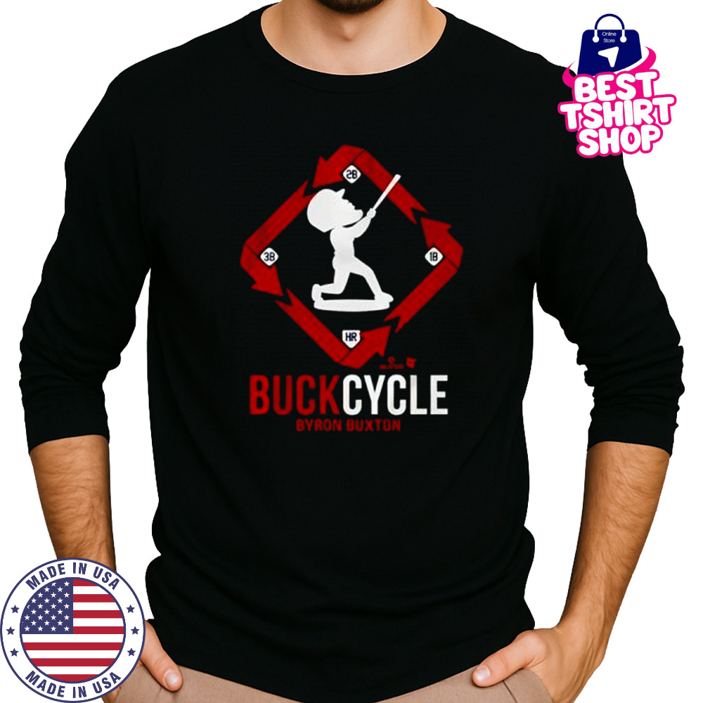 Byron Buxton BuckCycle T-Shirt Long Sleeved