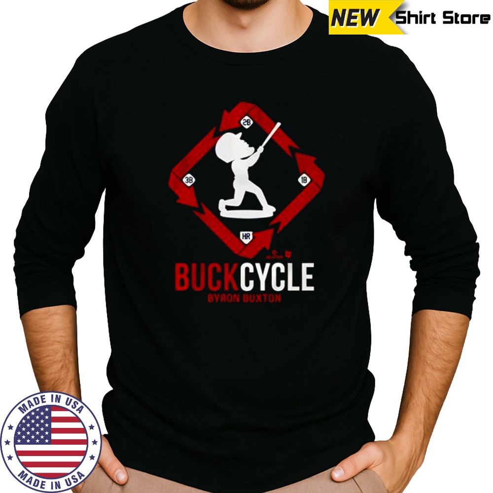 Byron Buxton BuckCycle T-Shirt Long Sleeved