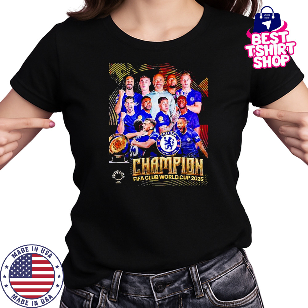 Chelsea 2025 Fifa Club World Cup Champions Winner T-Shirt Women's T-shirt