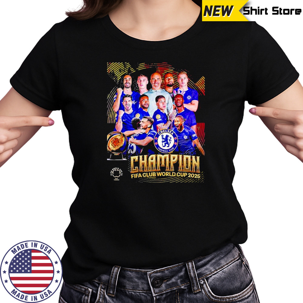 Chelsea 2025 Fifa Club World Cup Champions Winner T-Shirt Women's T-shirt